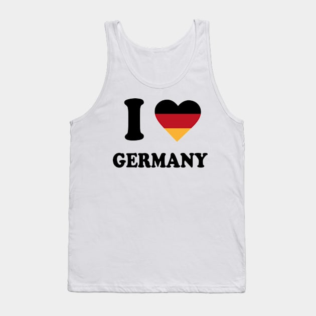 I love Berlin Bear Capital Germany Gift Tank Top by MrTeee